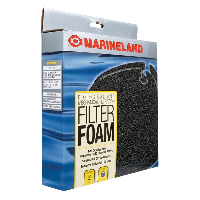 Marineland Filter Foam, 2 Count, Supports Biological and Mechanical Aquarium Filtration, Rite-Size T, Fits C-Series and Magniflow 360 and 400 Canister Filters - Image 4